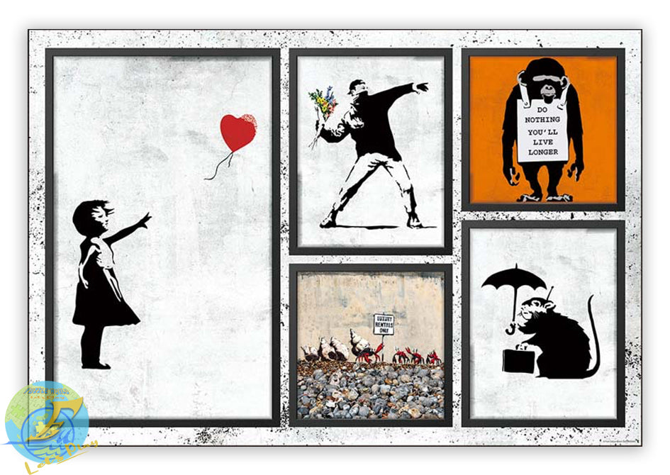 BANKSY’S GRAFFITI